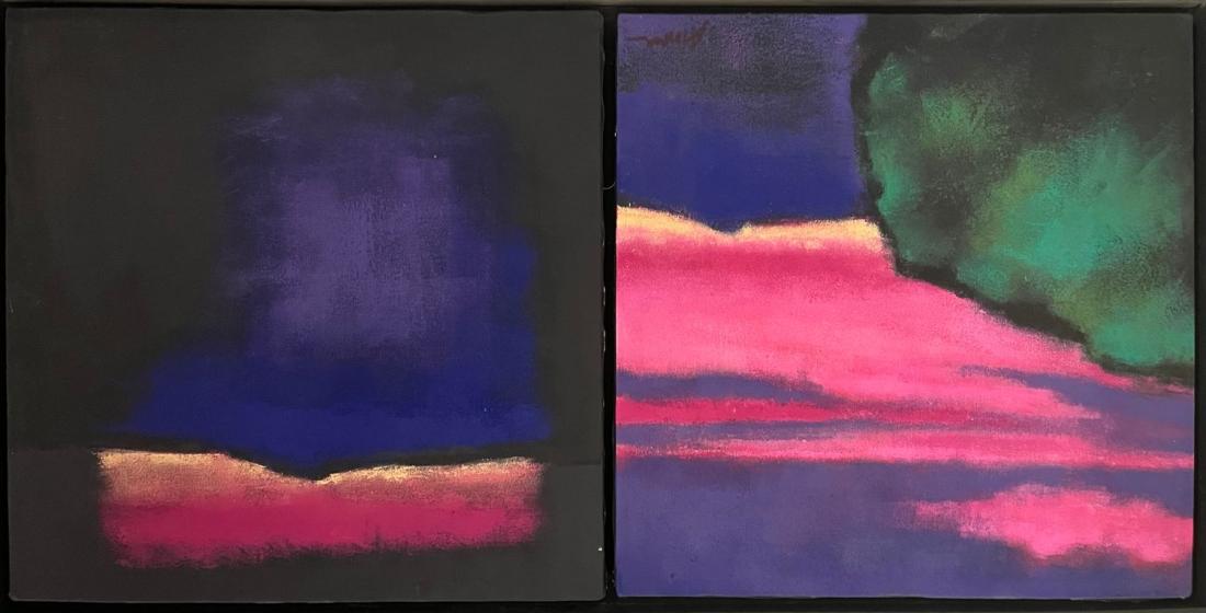 Coucher de soleil-Diptyque